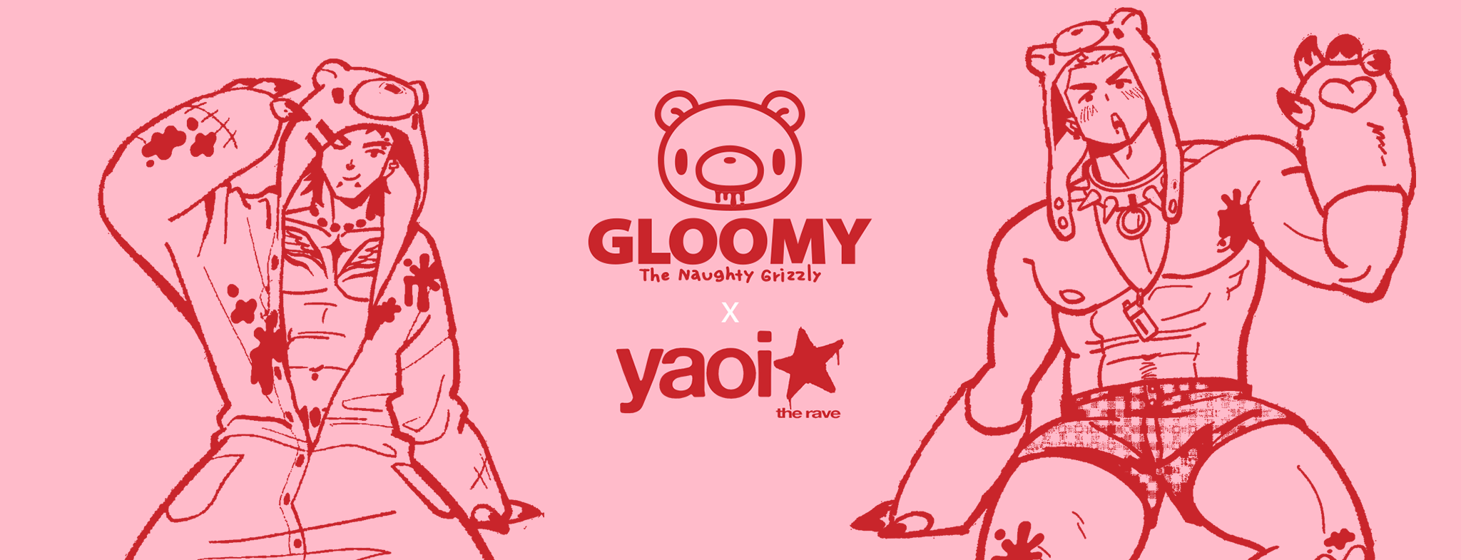 GLOOMY BEAR x YAOI
