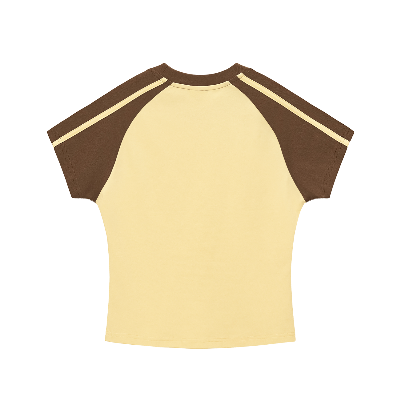 In Heat Ω Striped Raglan Baby Tee