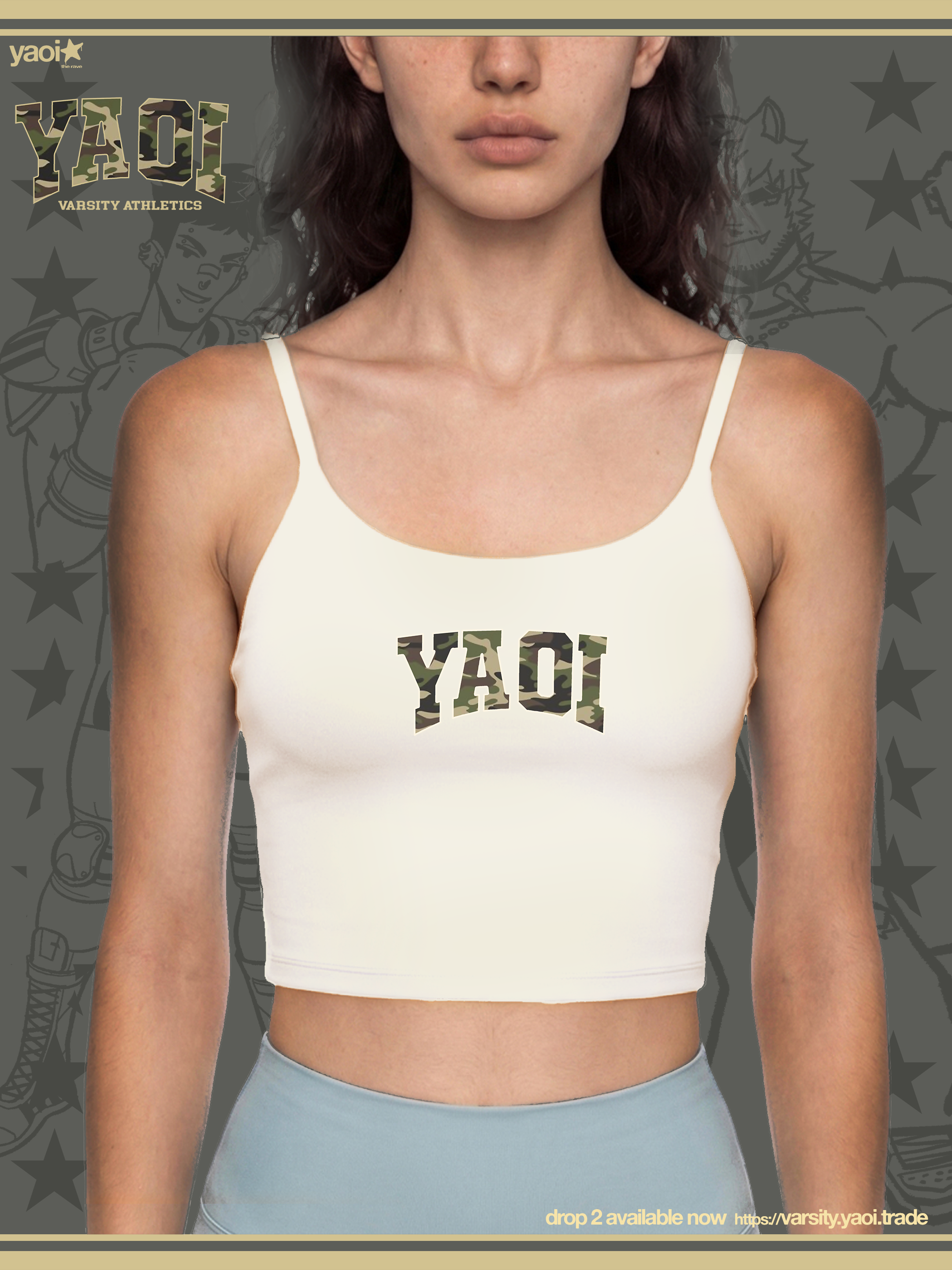 YAOI Varsity Sports Bra