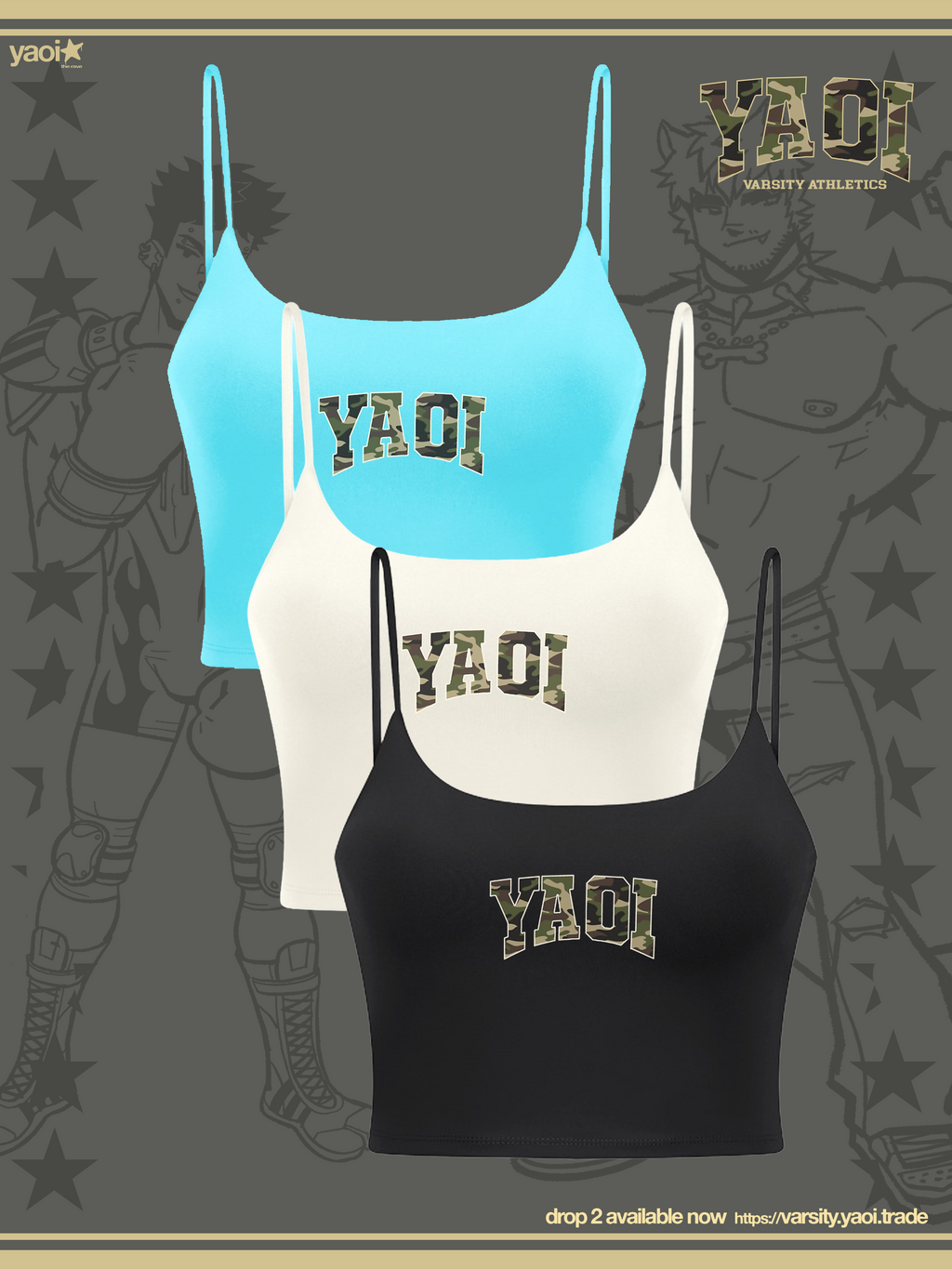 YAOI Varsity Sports Bra
