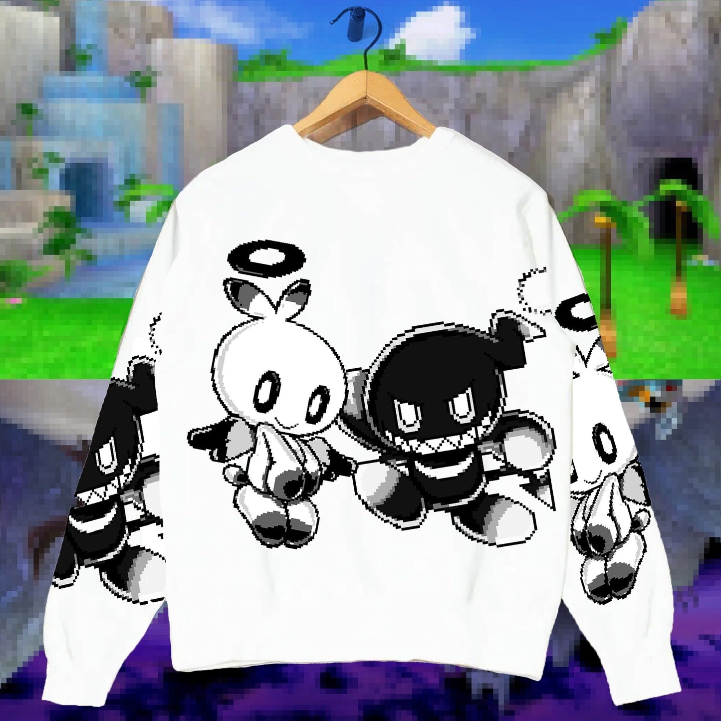 CHAO GARDEN SWEATSHIRT | WHITE